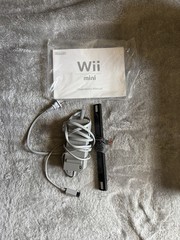 Wii Mini Console Red With Original Mario Kart Box