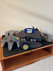 🔥Nintendo 64 (N64) Bundle with 2 Controllers, 4 Games ,TESTED Ready To Play!