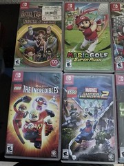 Nintendo Switch Super Bundle Console and Games