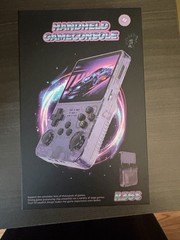 R36S Handheld Game Console, Dual 3D Joystick, Wi-Fi, Bluetooth, WHITE