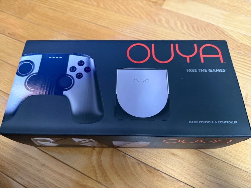 OUYA Video Game Console & 1 Controller, complete in box/good condition