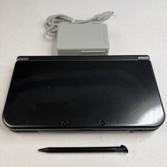 New Nintendo 3DS XL LL Black Console – Tested! W Charger Stylus