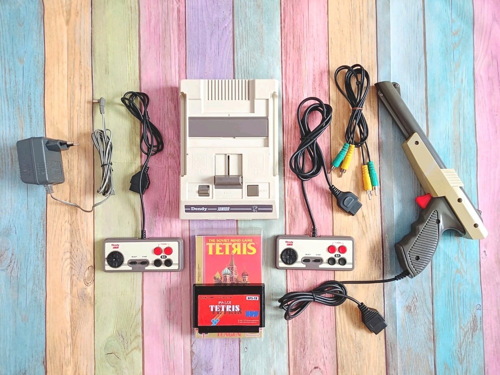 dendy junior steepler 8bit console