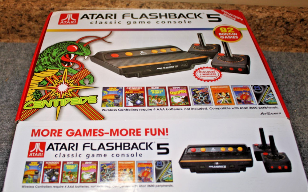 Atari Flashback 5 Classic Game Console 92 Built-in Video Games AR2670C