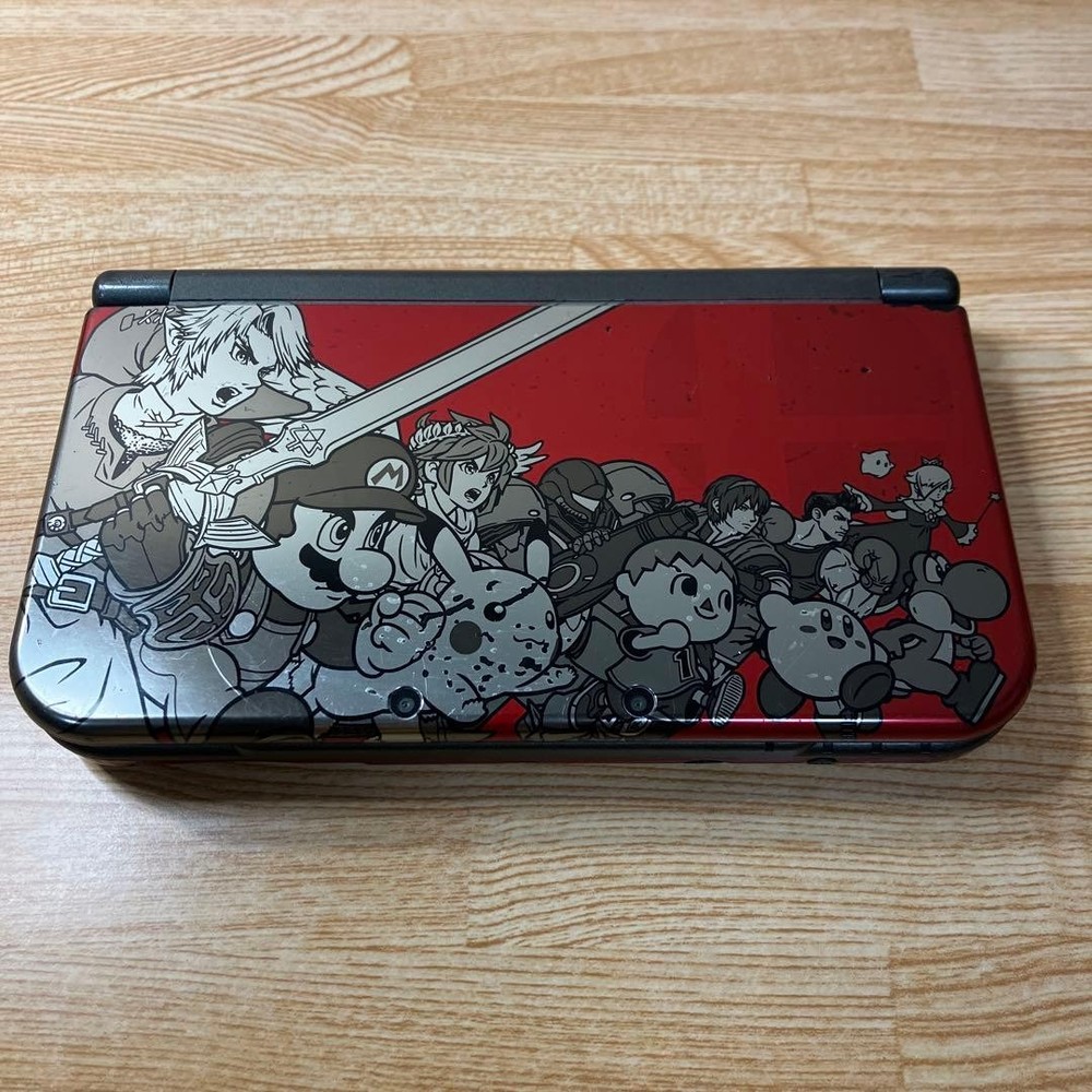 Nintendo New 3DS LL Super Smash Bros Edition Console IPS Top Screen 6.3×3.1×0.8
