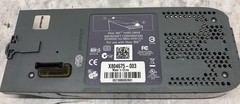 XBOX 360 CONSOLE PWRS ON DISC TRAY DOES NOT OPEN PLASTIC DAMAGED WITH CABLES