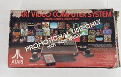 1980 ATARI2600 CX2600A Console With Original Box & Accessories & Games