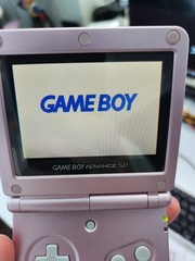 Game Boy Advance GBA SP AGS 101 Pearl Pink CIB VERY GOOD CONDITION