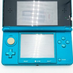 Nintendo 3DS Aqua Blue Console Handheld System Japanese ver Good Condition