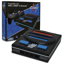 Old Skool Classiq 3 HD 3-IN-1 720p Retro Video Game System – Black