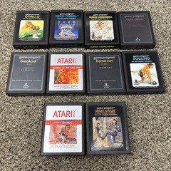 Atari 2600+ Plus Console BUNDLE Joystick Cables 50 games Joysticks HDMI Tested