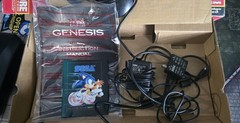 Sega Genesis Core System Complete, Protector, Extra Controller