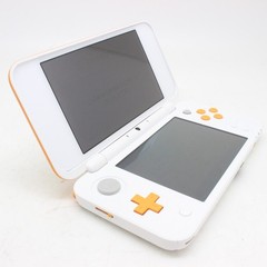 [ TOP MINT IN BOX] NINTENDO NEW 2DS XL White Orange Game Console From Japan 4251