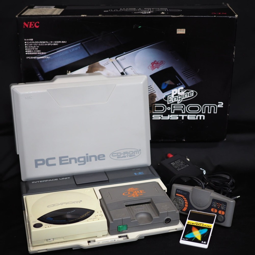NEC PC Engine INTERFACE UNIT IFU-30 Console System Boxed Tested Working NTSC-J