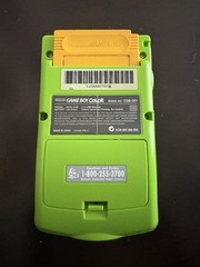 Game Boy Color Lime Green Kiwi Handheld Console System Authentic /Pokemon yellow
