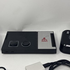 Atari Gamestation Pro Plug & Play Console 2 Joysticks HDMI Tested New Batteries