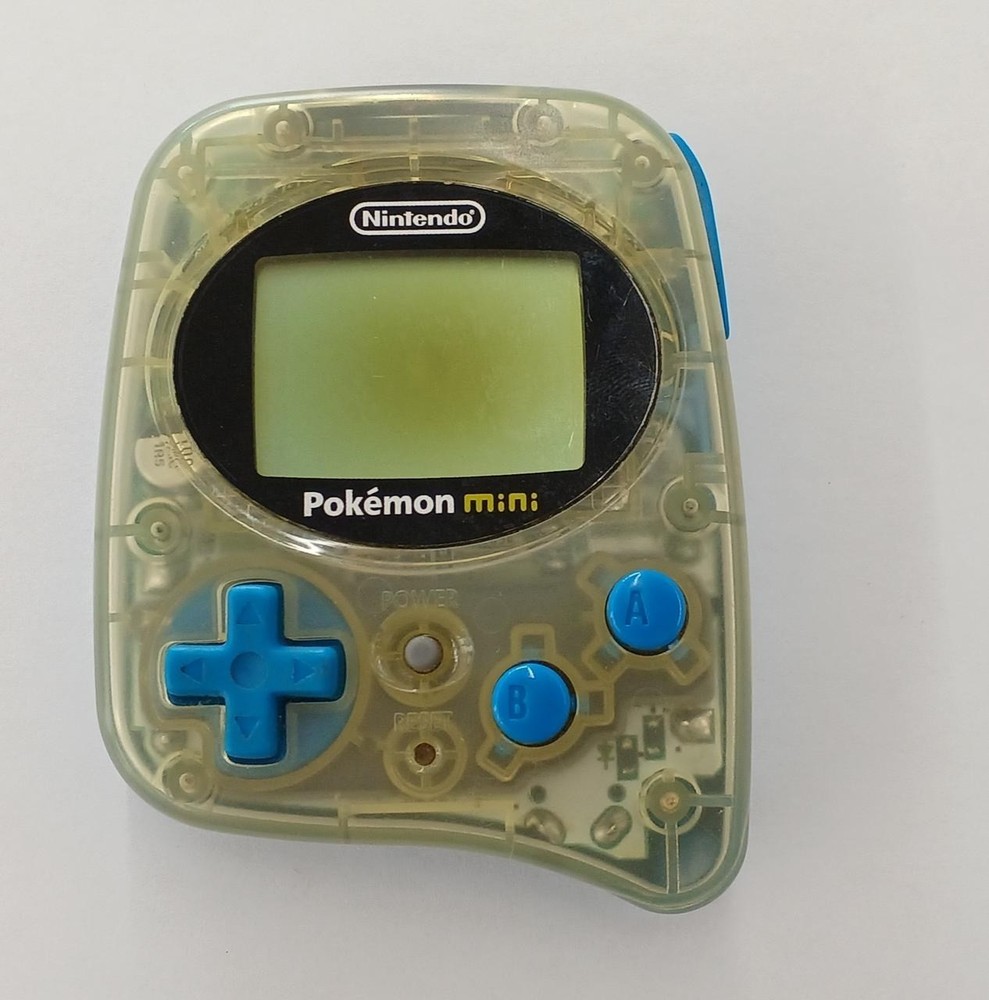 Nintendo Pokémon Mini MIN-001 with Pokémon Breeder Mini Retro Game A2387