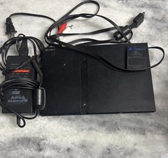 Sony PlayStation 2 Slim Launch Edition Charcoal Black Console