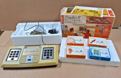 RCA Studio II Home TV Programmer Video Game Console With 4 Games 1977 Untested