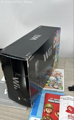 Black Nintendo Wii RVL-101 Console W/ Original Box Great Condition Tested Read
