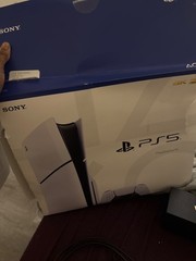 Open Box: PlayStation 5 Digital Slim Console – Includes PS5 Console And DualSens