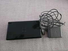 Nintendo DS Lite Handheld System – Onyx Black W/Charger No Stylus