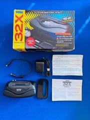 Sega 32x for Genesis Console with S-Video MOD CIB Complete Does Not Power Issues