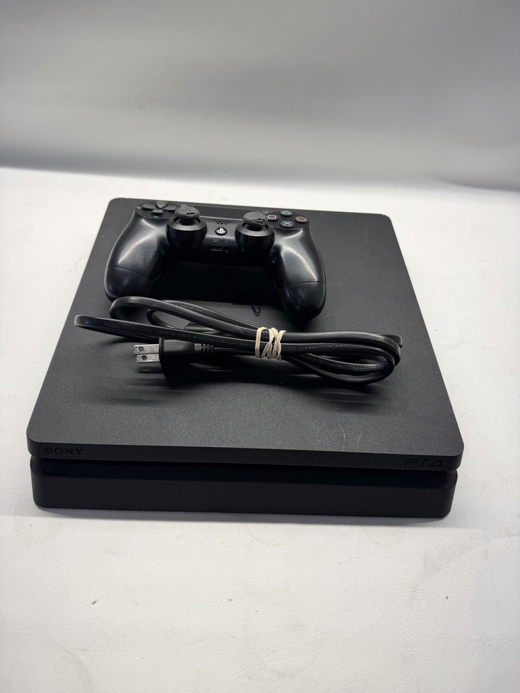 SONY CUH-2215B PLAYSTATION 4 SLIM WITH POWER CORD AND CONTROLLER
