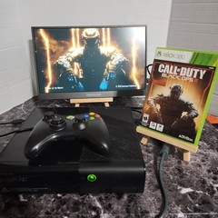 Microsoft Xbox 360 E Console Bundle Tested w/ 4 Games Controller HDMI No HDD