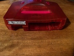 Watermelon Red Nintendo 64 Console NUS-001 Cleaned Tested N64 – READ