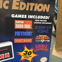 Nintendo Classic Mini SNES 512MB Game Console – Gray
