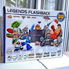 🔥🎮⬛🎮🔥 2018 Legends Flashback Console 50 Games Arcade Sega Nintendo NES ✅ CIB