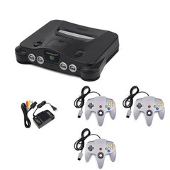 Nintendo 64 Console Refurbed w/ Controllers + Cords + Warranty, Pick Your Bundle