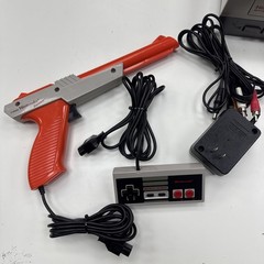 Nintendo NES Console Bundle Ctrl Zapper 4 Games Super Mario 1-3 DONKEY KONG JR