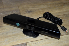 XBOX 360 S Console Bundle, 5 Controllers, Kinect, Power Supply, 4 Games – WORKS!