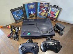 JVC X’EYE Sega Genesis Sega CD with JVC & Genesis Controllers & 4 games Sonic CD