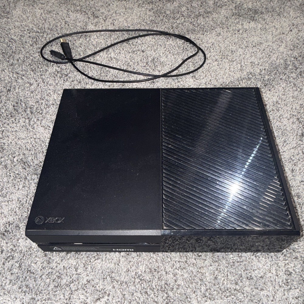 Microsoft Xbox One 500GB Console 1540 Black Blu-Ray 1080p w/ Power Supply