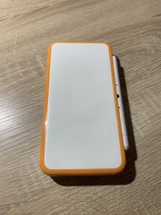 9993 Nintendo New 2DS LL White Orange Very Good TESTED