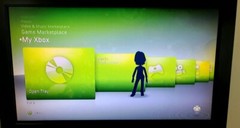 Xbox 360 Pro 20GB Console Microsoft Refrb On Dashboard 8507