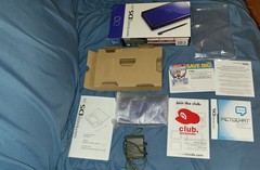 Nintendo DS Lite Cobalt Blue Handheld System Console with Original Box!