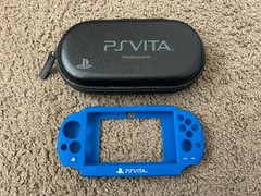 Sony PlayStation Vita Handheld System PCH-2001 Aqua Blue USA Version Complete PS