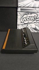 Atari 2600 Light Sixer Console – 6 Switch Woodgrain Taiwan Green Label Untested