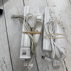 Nintendo Wii Console Bundle Tested 4 Controllers Box Games Nunchucks Adapters+
