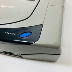 SEGA Saturn Console Controller set Gray HST-3200 Cable Tested Japanese System SS