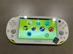 PS Vita Wi-Fi Console only Lime green / white PCH-2000ZA13 ,8GB memory