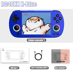 RG40XX H Handheld Game Console 4.0-In 640*480 IPS Screen 3200Mah 64 Bit System w