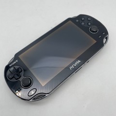Sony PS Vita PlayStation PCH-1100 Black Console Working Tested Japan