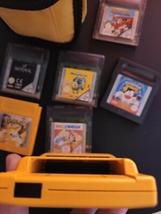 Nintendo Game Boy Color Yellow Bundle