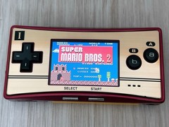 Nintendo GameBoy Micro 20th Anniversary Edition Famicom w/ Charger – Excellent