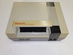 Nintendo NES-001 Console Unit Bundle w/ 1 Controller Power Adapter – Untested